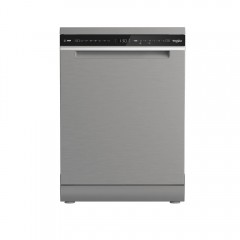 Whirlpool W8F HS61 X Ελεύθερο Πλυντήριο Πιάτων για 15 Σερβίτσια Π60xY85εκ. Inox